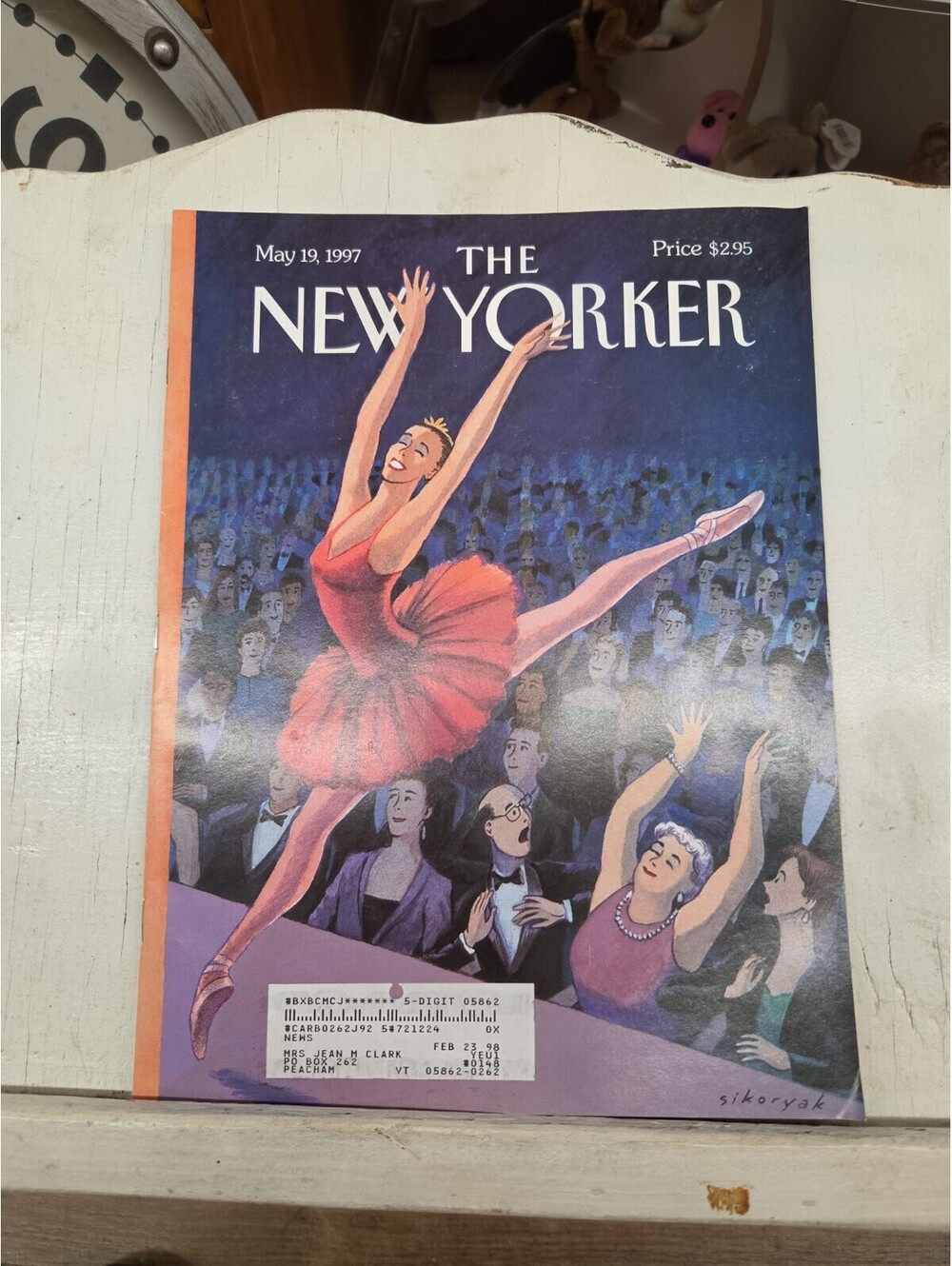 May 19 1997 The New Yorker Magazine Cover By Sikoryak
